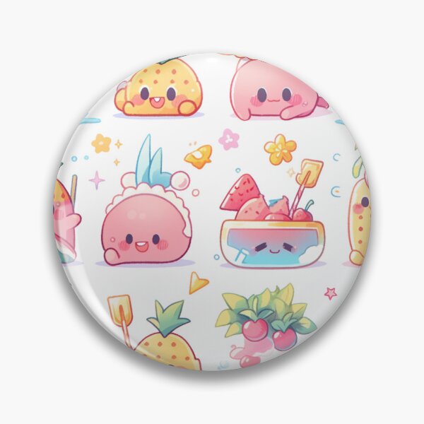 Item preview, Summer Faces in Kawaii World designed and sold by daila70.