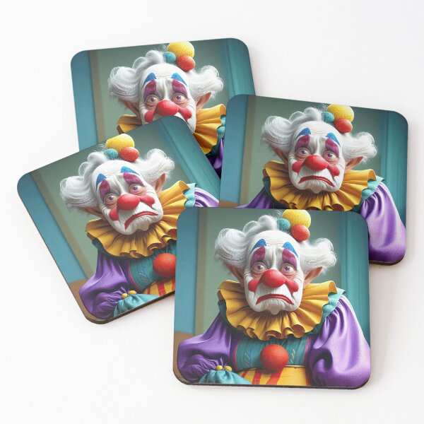 Item preview, Old Fart as a sad clown designed and sold by Colin Bentham.