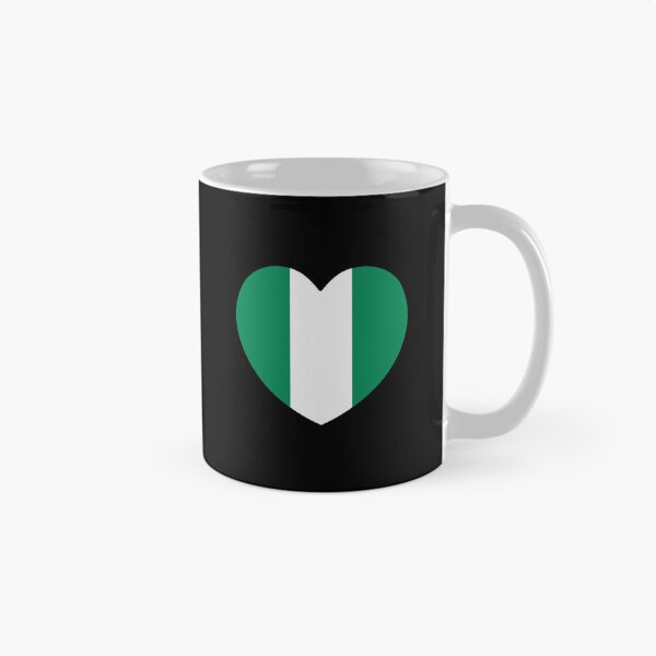 Item preview, Nigeria Flag Heart NG designed and sold by shitpostee.