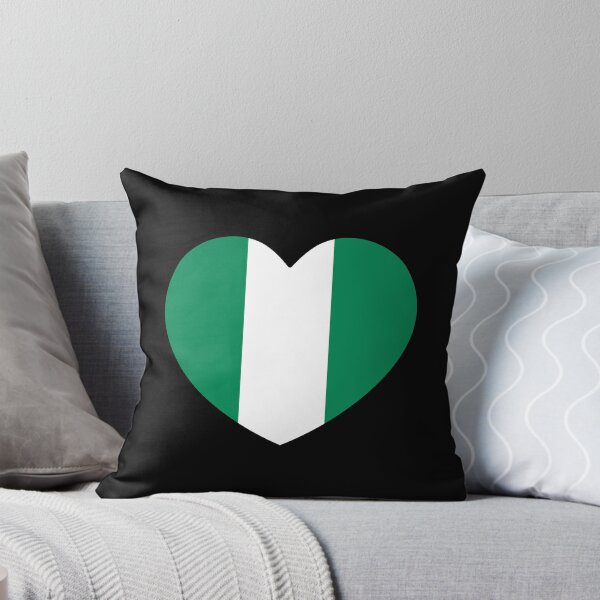 Item preview, Nigeria Flag Heart NG designed and sold by shitpostee.