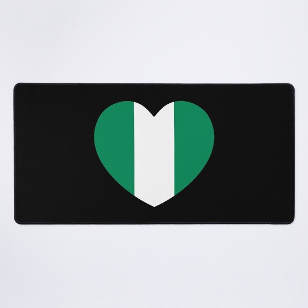 Item preview, Nigeria Flag Heart NG designed and sold by shitpostee.