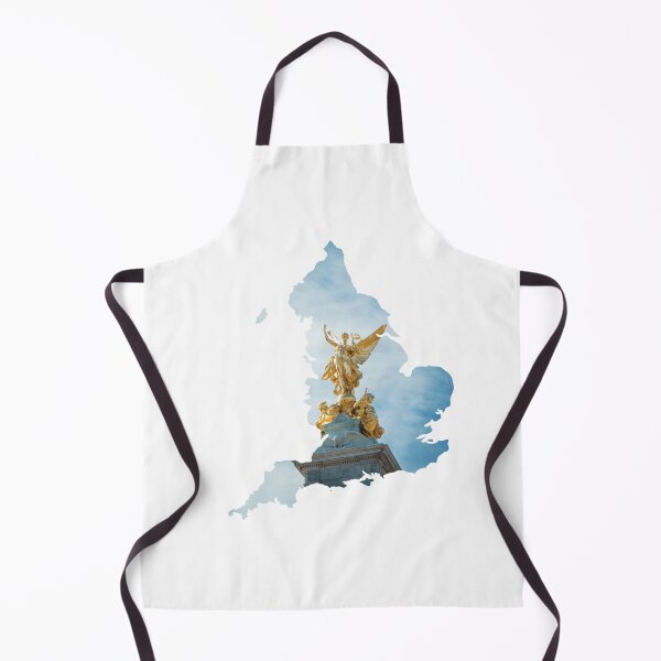 Item preview, England Map Victoria Memorial Queen Victoria Statue Buckingham Palace Silhouette designed and sold by Maroan93.