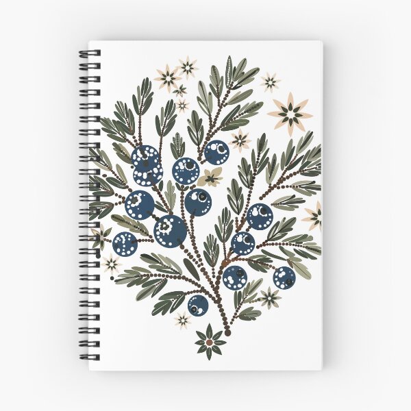 Item preview, Junipers berry Brach with green leaves designed and sold by Lannanun.