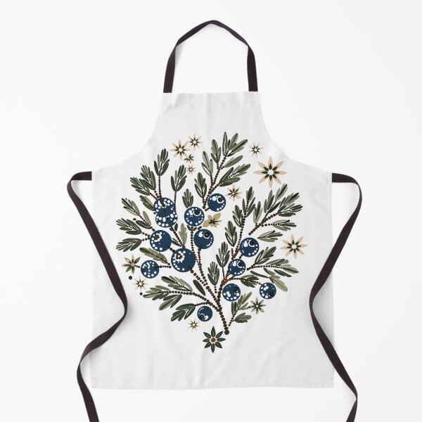 Item preview, Junipers berry Brach with green leaves designed and sold by Lannanun.