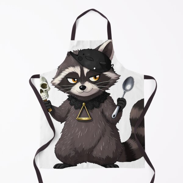 Item preview, Gothic Libra Thieving Raccoon designed and sold by IllumeInk.