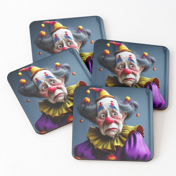 Item preview, Old Fart as a sad clown designed and sold by Colin Bentham.
