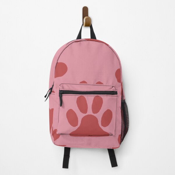 Item preview, Large Blush Pink Rustic Paw Print Pattern Design designed and sold by DColourMuse.