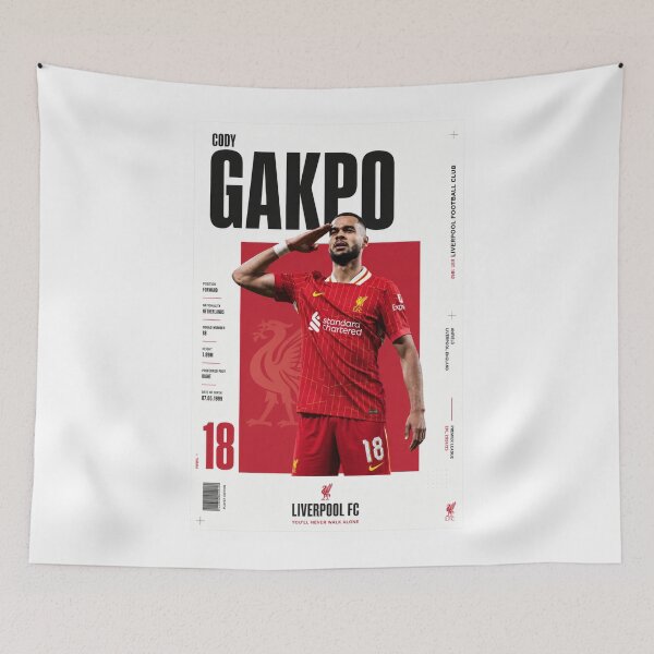 Item preview, Cody Gakpo | Liverpool designed and sold by Sector 99.
