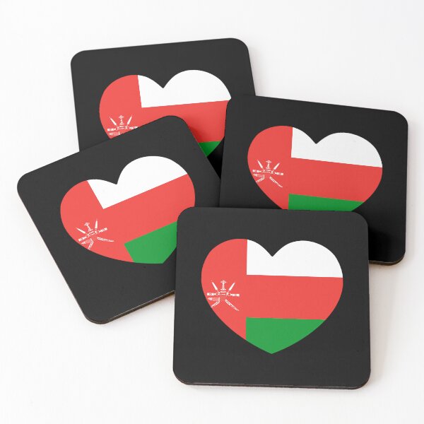 Item preview, Oman Flag Heart OM designed and sold by shitpostee.