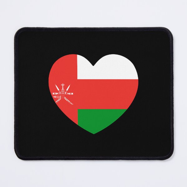 Item preview, Oman Flag Heart OM designed and sold by shitpostee.