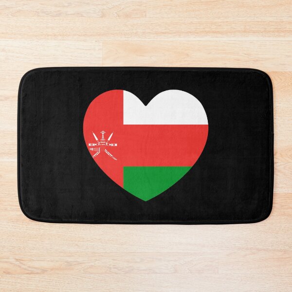 Item preview, Oman Flag Heart OM designed and sold by shitpostee.