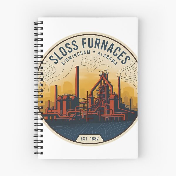 Item preview, Sloss Furnaces Birmingham Alabama designed and sold by DetourDgn.