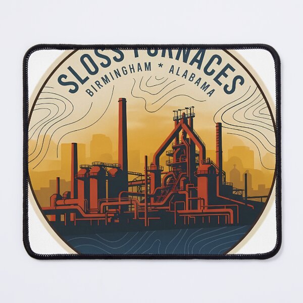 Item preview, Sloss Furnaces Birmingham Alabama designed and sold by DetourDgn.