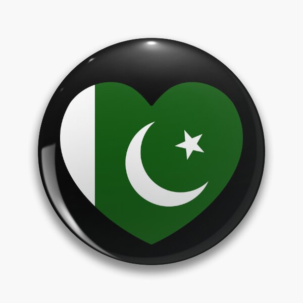 Item preview, Pakistan Flag Heart PK designed and sold by shitpostee.
