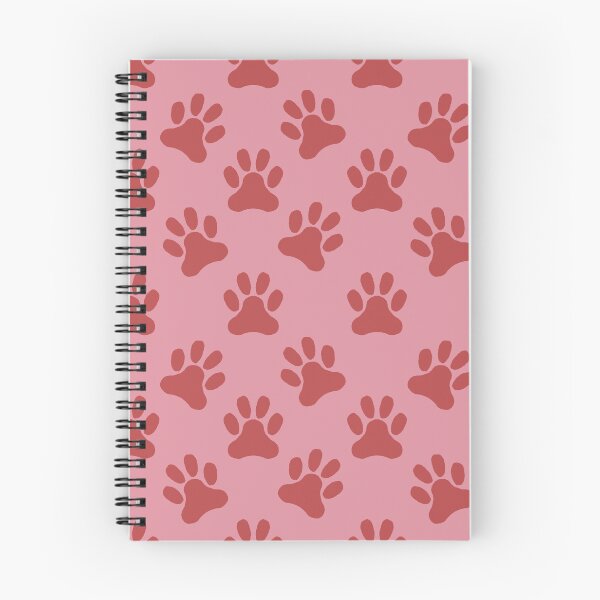 Item preview, Medium  Blush Pink Rustic Paw Print Pattern Design designed and sold by DColourMuse.