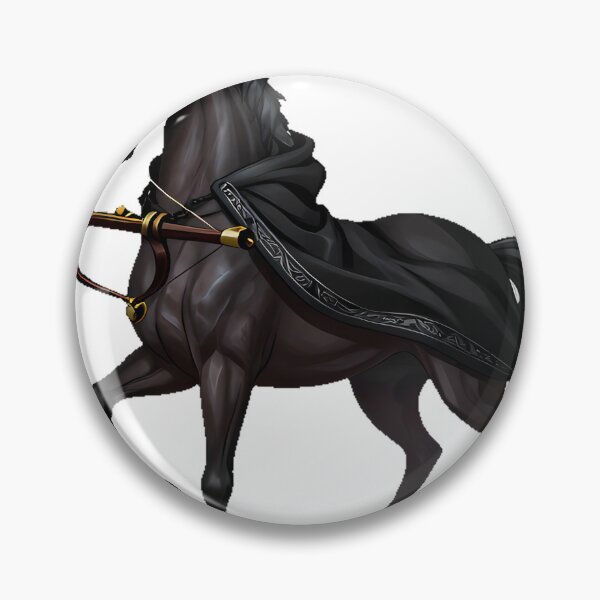 Item preview, Gothic Sagittarius Edgelord Horse designed and sold by IllumeInk.