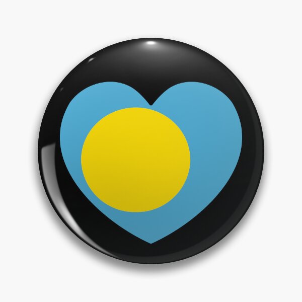 Item preview, Palau Flag Heart PW designed and sold by shitpostee.