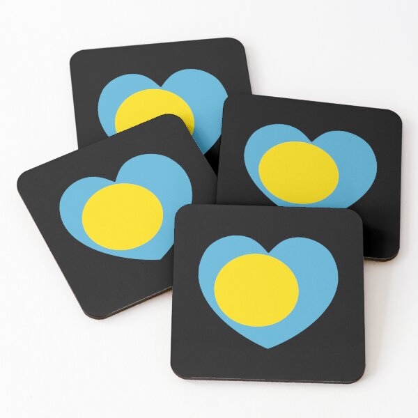Item preview, Palau Flag Heart PW designed and sold by shitpostee.