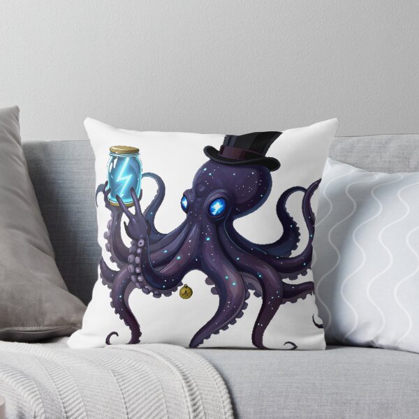 Item preview, Gothic Aquarius Electric Octopus designed and sold by IllumeInk.
