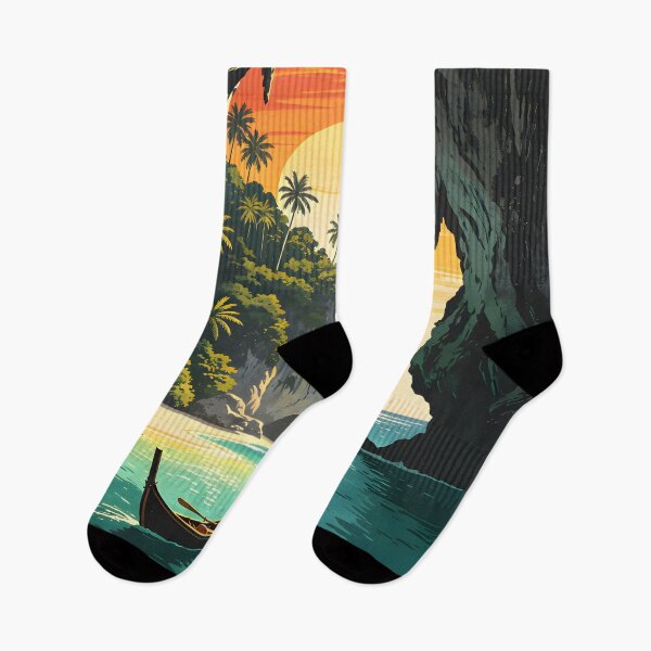 Item preview, Koh Muk Sunset – Thailand Sunset Collection designed and sold by Spirit of Siam.