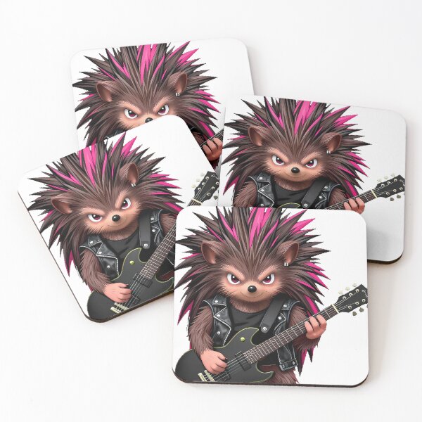 Item preview, Hedgehog Punk Rock designed and sold by pumsquare.