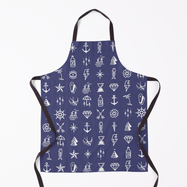 Item preview, Uncle Knuckles – White on Navy Blue designed and sold by StudioNakamura.