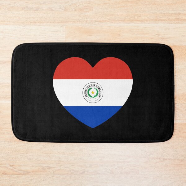Item preview, Paraguay Flag Heart PY designed and sold by shitpostee.