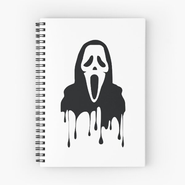 Item preview, Spooky Screaming Ghost Mask Graphic with Dripping Ink Effect designed and sold by ahmaid.