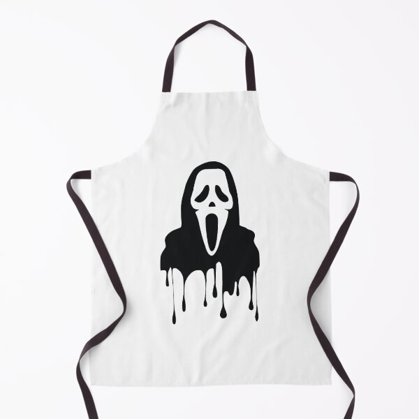 Item preview, Spooky Screaming Ghost Mask Graphic with Dripping Ink Effect designed and sold by ahmaid.