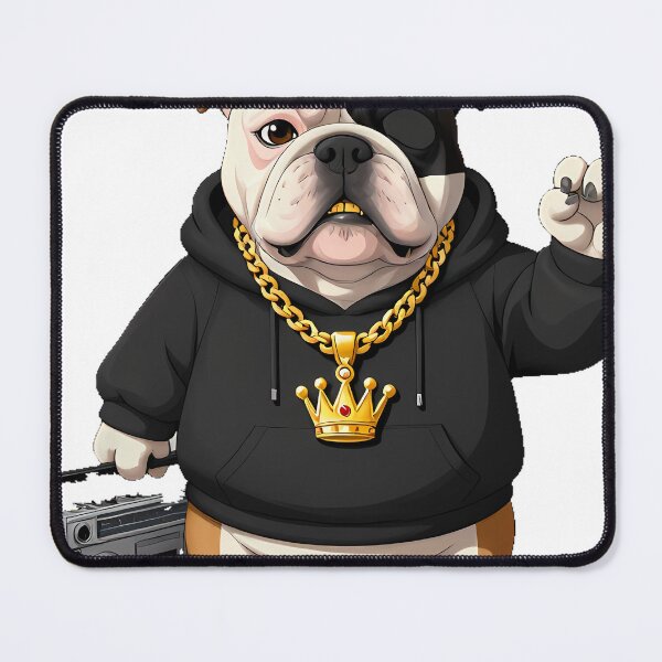 Item preview, Bulldog Hip Hop Rapper designed and sold by pumsquare.