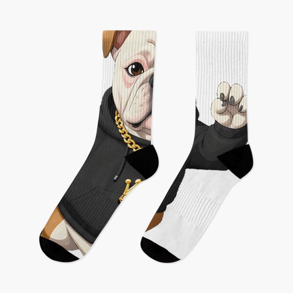Item preview, Bulldog Hip Hop Rapper designed and sold by pumsquare.