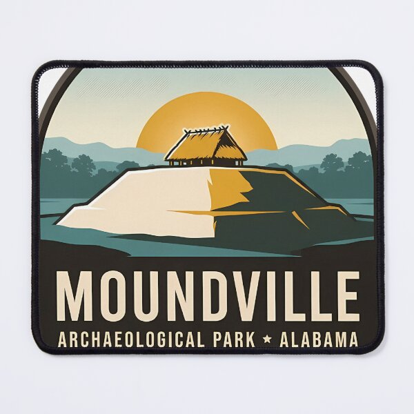 Item preview, Moundville Archaeological Park Alabama designed and sold by DetourDgn.