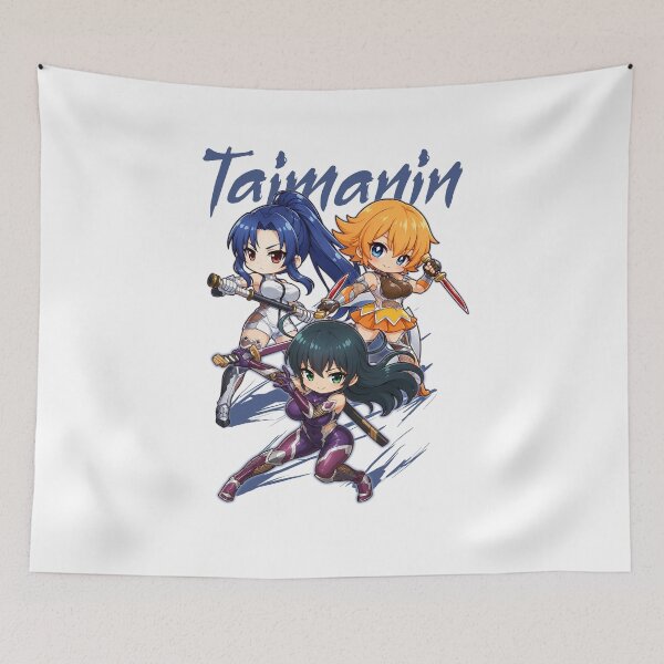 Item preview, Taimanin Ninja Chibi Anime artwork digital hand draw designed and sold by sabartgunpla.