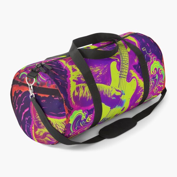 Item preview, Psychedelic Bass Cat designed and sold by ONYX Pixee.