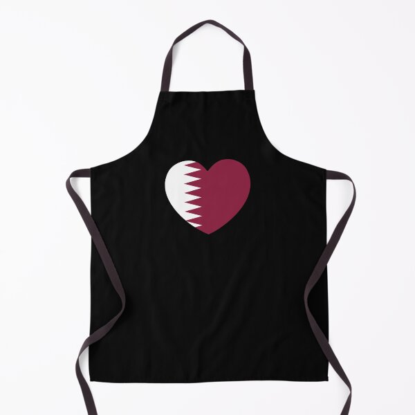 Item preview, Qatar Flag Heart QA designed and sold by shitpostee.