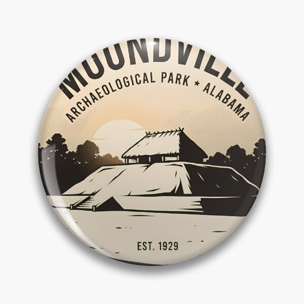 Item preview, Moundville Archaeological Park Alabama designed and sold by DetourDgn.