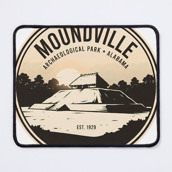 Item preview, Moundville Archaeological Park Alabama designed and sold by DetourDgn.