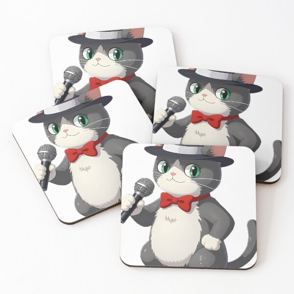 Item preview, Cat Jazz Singer designed and sold by pumsquare.