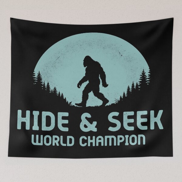 Item preview, Hide and Seek World Champion Funny Bigfoot Sasquatch designed and sold by dnbong.