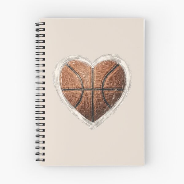 Item preview, Vintage Basketball Heart  designed and sold by dudelinart.