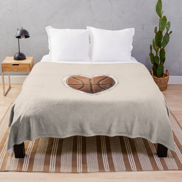 Item preview, Vintage Basketball Heart designed and sold by dudelinart.