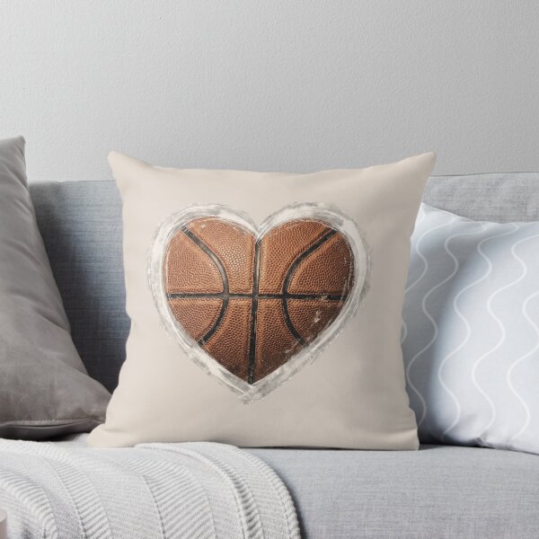 Item preview, Vintage Basketball Heart  designed and sold by dudelinart.