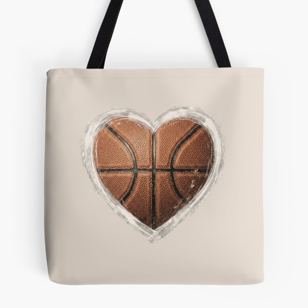 Item preview, Vintage Basketball Heart  designed and sold by dudelinart.