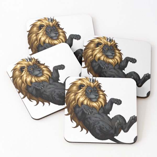 Item preview, Gothic Leo Napping Lion designed and sold by IllumeInk.