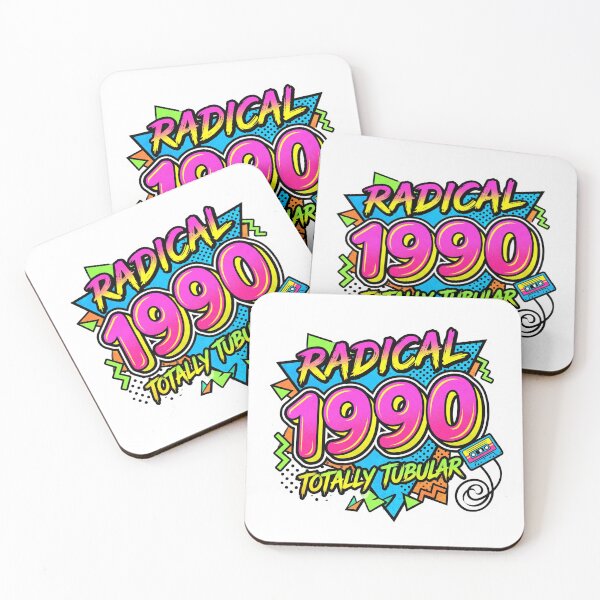 Item preview, Radical 1990 Totally Tubular Retro 90s Cassette Art designed and sold by rich-moda.