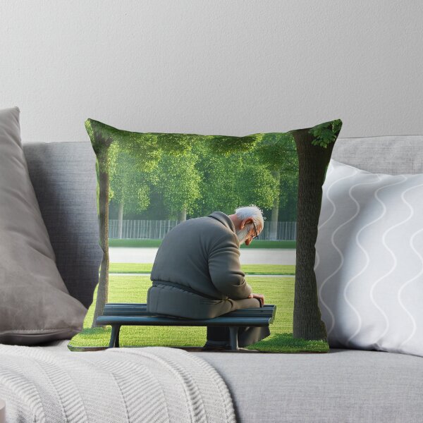 Item preview, Old Fart sat alone on a park bench designed and sold by Colin Bentham.