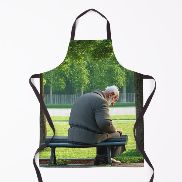 Item preview, Old Fart sat alone on a park bench designed and sold by Colin Bentham.