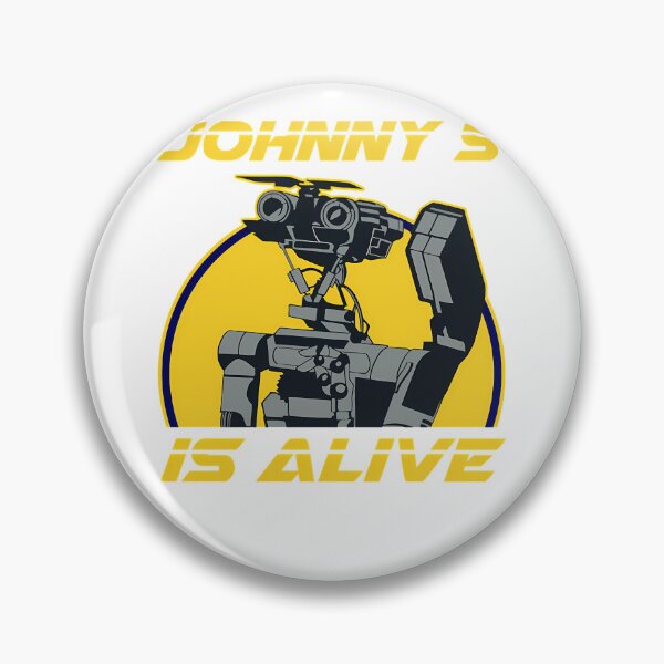 Item preview, Johnny 5 Is Alive designed and sold by works-by-jk.