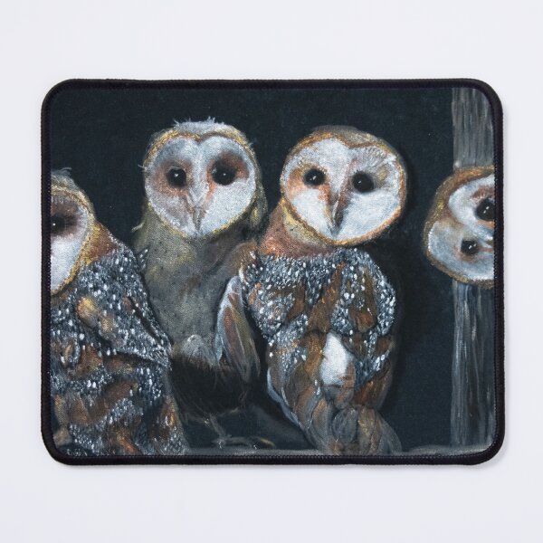 Item preview, Barn Owl Quartet designed and sold by Kunst-Grafik .