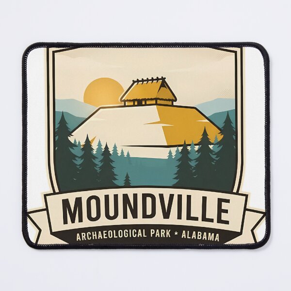Item preview, Moundville Archaeological Park Alabama designed and sold by DetourDgn.